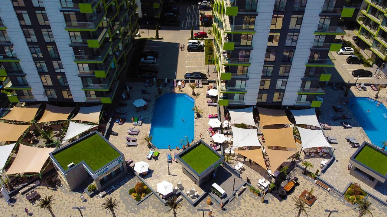Panoramic Aparthotel Pool & Spa Mamaia Nord Năvodari Extérieur photo